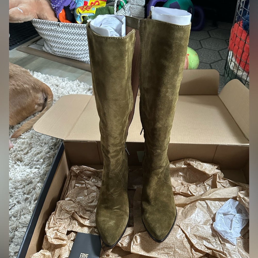 Frye Reed Inside Zip Tall Boots
